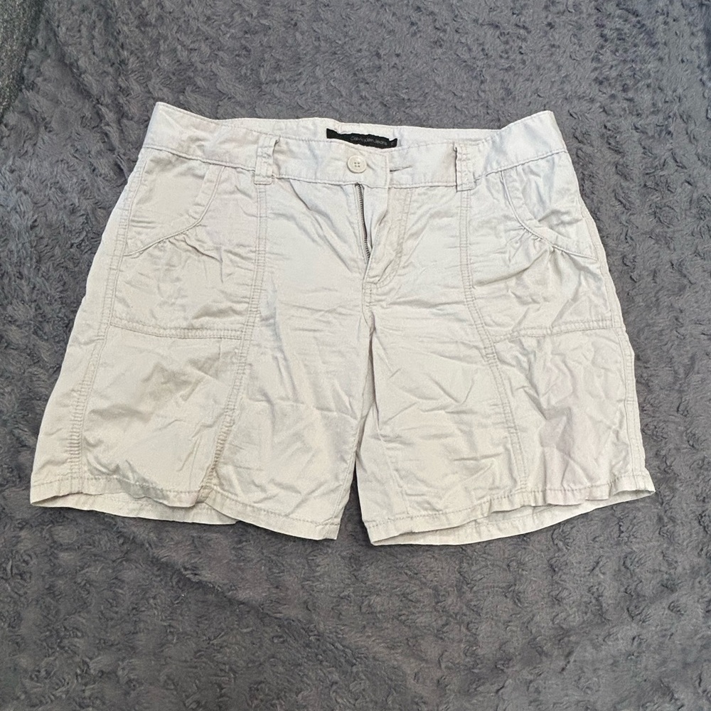 Calvin Klein Jeans Cream Shorts